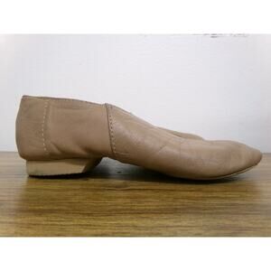 Dance Jazz Shoes Dancing Fair Little Kid 1.5M Top Elastic Leather Slip On
